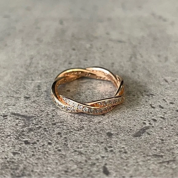 PANDORA SET OF 2 RINGS - Picture 3 of 5